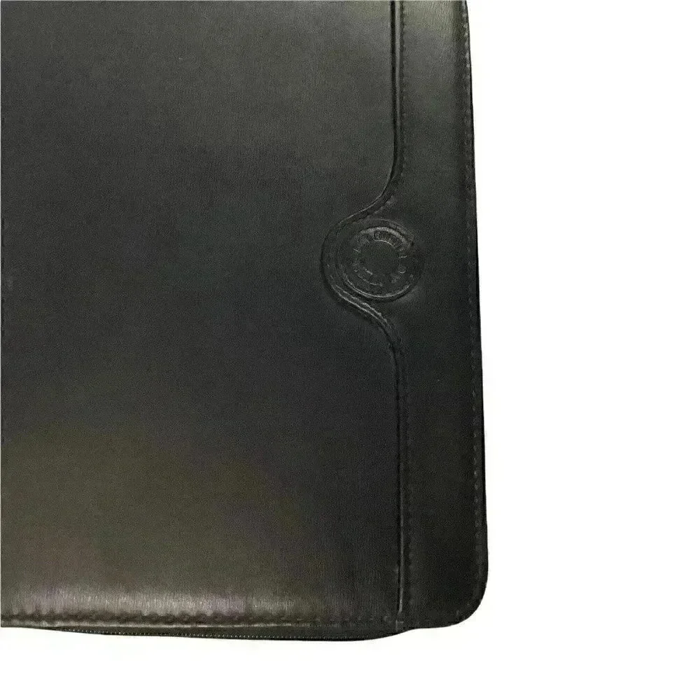 DAY RUNNER FACT CENTRE Case Panner Pages Business Card Organizer Binder Ring Zip